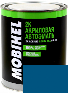 Купити 470 Емаль акрилова Helios Mobihel "Босфор" (0,75л) в комплекті з затверджувачем 9900 (0,375л) - Vait.ua