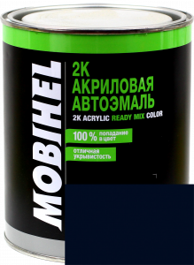 Купити OPEL 259 Емаль акрилова Helios Mobihel "Halit Blau" (0,75л) в комплекті з затверджувачем 9900 (0,375л) - Vait.ua