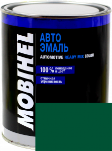 Купити 394 Алкідна однокомпонентна автоемаль Mobihel "Темно-зелена", 1л - Vait.ua