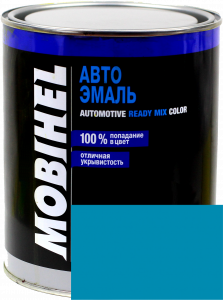 Купити 425 Алкідна однокомпонентна автоемаль Mobihel "Блакитна адріатика", 1л - Vait.ua
