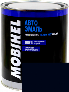 Купити 456 Алкідна однокомпонентна автоемаль Mobihel "Темно-синя", 1л - Vait.ua