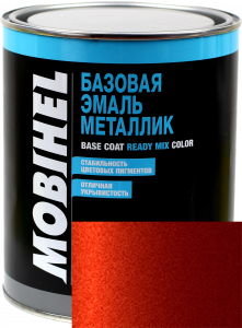 Купити 190 Автоемаль базова "металік" Helios Mobihel "Каліфорнійський мак", 1л - Vait.ua