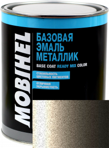 Купити 387 Автоемаль базова "металік" Helios Mobihel "Папірус", 1л - Vait.ua