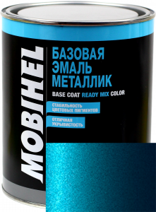 Купити 487 Автоемаль базова "металік" Helios Mobihel "Лагуна", 1л - Vait.ua
