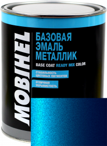 Купити Logan 61G Автоемаль базова "металік" Helios Mobihel "Albastru Egee", 1л - Vait.ua