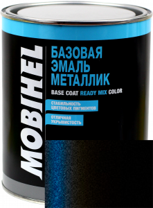 Купити 635 Автоемаль базова "металік" Helios Mobihel "Чорний шоколад", 1л - Vait.ua