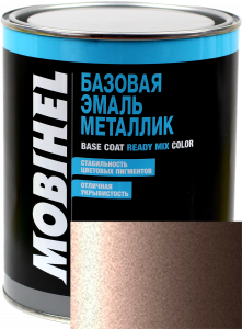 Купити 670 Автоемаль базова "металік" Helios Mobihel "Сандаловий", 1л - Vait.ua