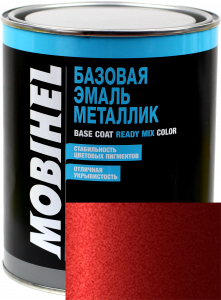 Купити 152 Автоемаль базова "металік" Helios Mobihel "Паприка", 1л - Vait.ua