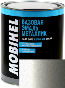 Купити 206 Автоемаль базова "металік" Helios Mobihel "Тала вода", 1л - Vait.ua