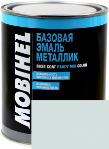 Купити 221 Автоемаль базова "металік" Helios Mobihel "Льодовиковий", 1л - Vait.ua
