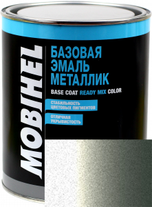 Купити 301 Автоемаль базова "металік" Helios Mobihel "Срібляста верба", 1л - Vait.ua