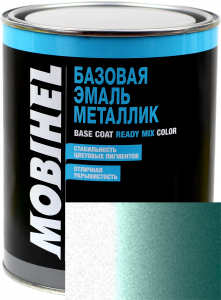Купити 308 Автоемаль базова "металік" Helios Mobihel "Осока", 1л - Vait.ua