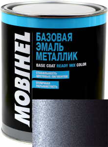 Купити 408 Автоемаль базова "металік" Helios Mobihel "Чароїт", 1л - Vait.ua