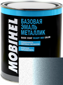 Купити 413 Автоемаль базова "металік" Helios Mobihel "Крижаний", 1л - Vait.ua