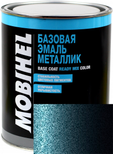 Купити 434 Автоемаль базова "металік" Helios Mobihel "Блакитна блискавка", 1л - Vait.ua