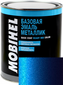 Купити 446 Автоемаль базова "металік" Helios Mobihel "Сапфір", 1л - Vait.ua