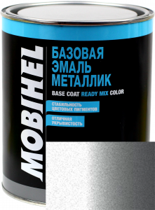 Купити 691 Автоемаль базова "металік" Helios Mobihel "Платина", 1л - Vait.ua