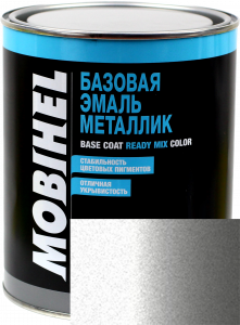 Купити Сільвер Автоемаль базова "металік" Helios Mobihel "Сільвер", 1л - Vait.ua