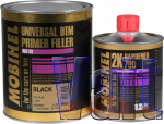 MOBIHEL Universal DTM Primer Filler 3:1, Універсальний ґрунт наповнювач чорний, 1л з затверджувачем 700 0,33л
