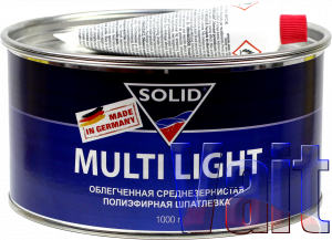 Купити Полегшена середньозерниста шпаклівка Solid Multi Light, 1,0 кг - Vait.ua