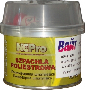 Купити Шпаклівка універсальна поліефірна UNI NCPro, 0,75 кг - Vait.ua