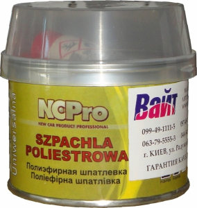 Купити Шпаклівка універсальна поліефірна UNI NCPro, 1,7 кг - Vait.ua