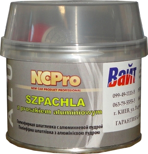 Купити Шпаклівка поліефірна з алюмінієвою пудрою ALU NCPro, 0,21 кг - Vait.ua