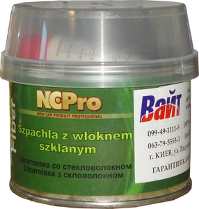 Купити Шпаклівка зі скловолокном FIBER NCPro, 0,21 кг - Vait.ua