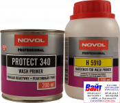 Грунт кислотный, протравливающий Novol 340 1+1, с отвердителем, 0,2л+0,2л