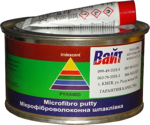 Купити Шпаклівка зі скловолокном Pyramid STANDART MICROFIBRA PUTTY, 0,45 кг - Vait.ua