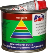 Шпаклівка зі скловолокном Pyramid STANDART MICROFIBRA PUTTY, 0,25 кг