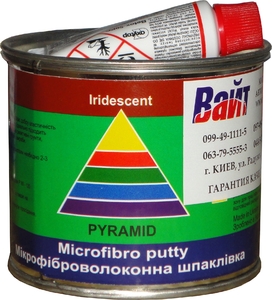 Купити Шпаклівка зі скловолокном Pyramid STANDART MICROFIBRA PUTTY, 0,25 кг - Vait.ua