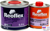 RX C-02 HS Clear Premium 2+1, Reoflex, Двухкомпонентный акриловый лак (0,5л) в комплекте с отвердителем RX H-02 (0,25л)
