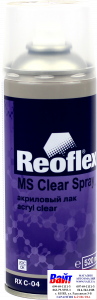 Купити RX C-04 MS Clear Spray, Reoflex, Акриловий лак MS аерозоль (400 мл) - Vait.ua