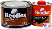 RX F-04 Acryl Filler 3+1, Reoflex, Двокомпонентний акриловий ґрунт 3+1, сірий