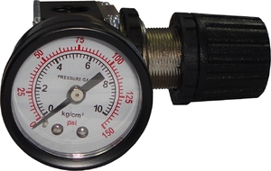 Купити SA-20102A Регулятор тиску з манометром SUMAKE для пневмосистеми 1/4" - Vait.ua