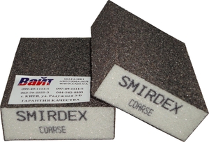 Купити Абразивний блок 4-сторонній SMIRDEX (серія 920), 100 x 70 x 25 мм, Сoarce - Vait.ua