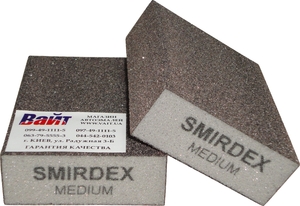 Купити Абразивний блок 4-сторонній SMIRDEX (серія 920), 100 x 70 x 25 мм, Fine - Vait.ua