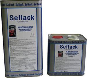 Купити 2К MS Акриловий лак Sellack (5л) + затверджувач (2,5л) - Vait.ua