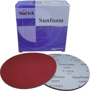 Купити Абразивний полірувальний диск Sunmight SUNTEK SUNFOAM S33SF "сітка+губка" d150мм, P1000 - Vait.ua