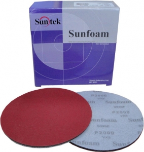 Купити Абразивний полірувальний диск Sunmight SUNTEK SUNFOAM S33SF "сітка+губка" d150мм, P2000 - Vait.ua