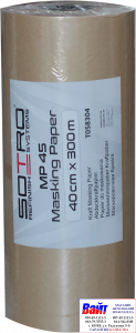 Купити T058304, SOTRO, Папір для маскування MP45, 45гр/м2, 400мм х 300м - Vait.ua