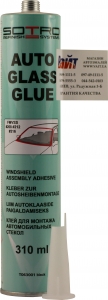 Купити T063001 Клей поліуретановий для монтажу автоскла в гільзі <SOTRO Auto Glass GLUE>, 310мл - Vait.ua