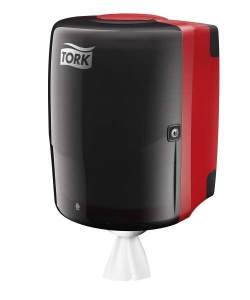 Купити Tork 653008 Настінний диспенсер для рулонів зі знімною втулкою. Червоний - Чорний - Vait.ua
