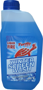 Купить Зимняя жидкость для стеклоомывателя Turtle Wax Liquid Fire (концентрат -80С) - Vait.ua