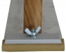 Рубанок деревянный "Вайт" (серия "VTP"), вид C, крепление винтовой зажим, 185x70мм