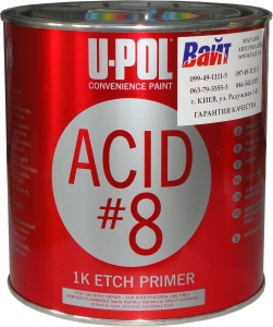 Купить 1К Грунт протравливающий ACID #8™ U-Pol , 1л - Vait.ua