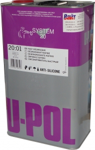 Купити S2001/5 Швидкий знежирювач-антисиликон U-Pol на основі органічних розчинників, 5л - Vait.ua