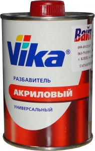 Купити Розчинник акриловий універсальний 1301 Vika, 0,35 кг - Vait.ua