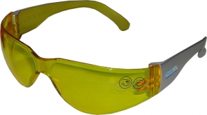 Купити Захисні окуляри Venitex BRAVAJA100 з монолінзою, жовті - Vait.ua
